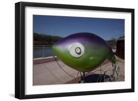 Fish Art Along The River Walk In Montgomery, Alabama-Carol Highsmith-Framed Art Print