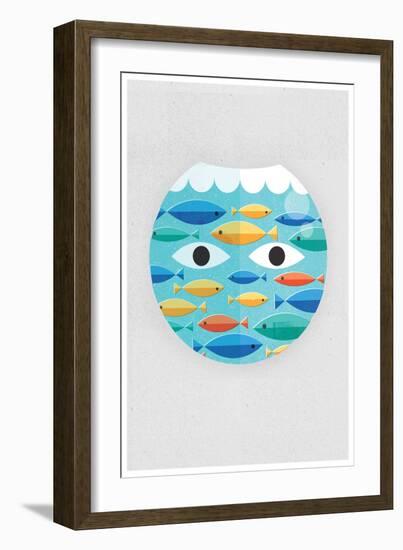 Fish Bowl-Dale Edwin Murray-Framed Giclee Print