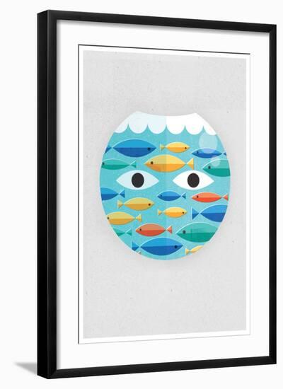 Fish Bowl-Dale Edwin Murray-Framed Giclee Print