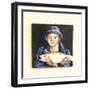 Fish-Boy-Robert Burkall Marsh-Framed Giclee Print