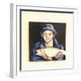 Fish-Boy-Robert Burkall Marsh-Framed Giclee Print