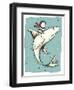 Fish Boy-Carla Martell-Framed Giclee Print