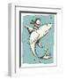 Fish Boy-Carla Martell-Framed Giclee Print