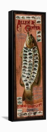 Fish Cards-Kate Ward Thacker-Framed Stretched Canvas