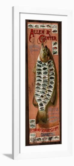 Fish Cards-Kate Ward Thacker-Framed Giclee Print