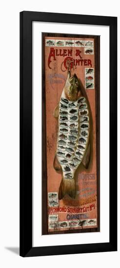 Fish Cards-Kate Ward Thacker-Framed Giclee Print