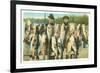 Fish Catch, Florida-null-Framed Premium Giclee Print