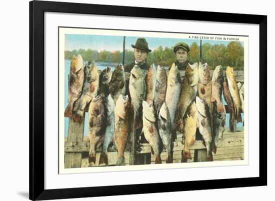 Fish Catch, Florida-null-Framed Art Print