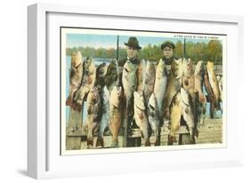 Fish Catch, Florida-null-Framed Art Print