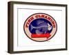 Fish Cleaning Arrow-Mark Frost-Framed Giclee Print