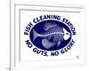 Fish Cleaning No Guts No Glory-Mark Frost-Framed Giclee Print