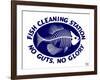 Fish Cleaning No Guts No Glory-Mark Frost-Framed Giclee Print