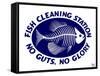 Fish Cleaning No Guts No Glory-Mark Frost-Framed Stretched Canvas