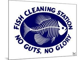 Fish Cleaning No Guts No Glory-Mark Frost-Mounted Giclee Print