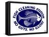 Fish Cleaning No Guts No Glory-Mark Frost-Framed Stretched Canvas