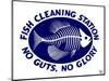 Fish Cleaning No Guts No Glory-Mark Frost-Mounted Giclee Print