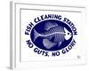 Fish Cleaning No Guts No Glory-Mark Frost-Framed Giclee Print