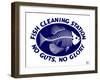 Fish Cleaning No Guts No Glory-Mark Frost-Framed Giclee Print