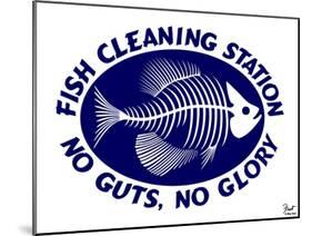 Fish Cleaning No Guts No Glory-Mark Frost-Mounted Giclee Print