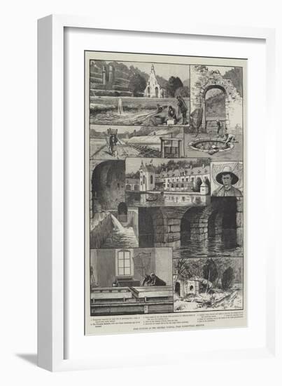 Fish Culture at the Chateau D'Orval, Near Florenville, Belgium-null-Framed Giclee Print