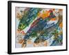 fish diving-jocasta shakespeare-Framed Giclee Print