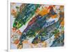 fish diving-jocasta shakespeare-Framed Giclee Print