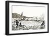 Fish Driving in Fiji-null-Framed Giclee Print