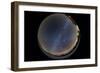 Fish-Eye Lens View of the Northern Winter Sky-null-Framed Photographic Print