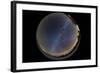 Fish-Eye Lens View of the Northern Winter Sky-null-Framed Photographic Print
