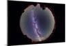 Fish-Eye Lens View of the Summer Milky Way-null-Mounted Photographic Print