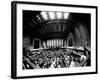 Fish-Eye View of Trading Floor of New York Stock Exchange on its 175th Anniversary, May 17, 1967-null-Framed Photo