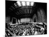 Fish-Eye View of Trading Floor of New York Stock Exchange on its 175th Anniversary, May 17, 1967-null-Mounted Photo