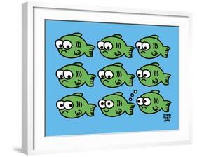 Fish Fart-Todd Goldman-Framed Giclee Print