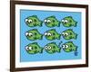 Fish Fart-Todd Goldman-Framed Giclee Print