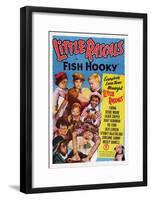 Fish Hooky-null-Framed Art Print