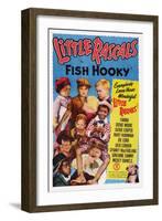 Fish Hooky-null-Framed Art Print