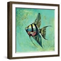 Fish II-Gregory Gorham-Framed Art Print