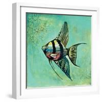 Fish II-Gregory Gorham-Framed Art Print