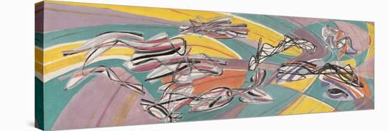 Fish in the Escoutay-Stanley William Hayter-Stretched Canvas