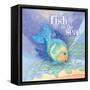 Fish in the Sea-Nancy Archer-Framed Stretched Canvas