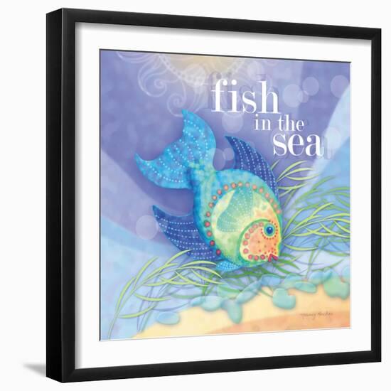 Fish in the Sea-Nancy Archer-Framed Art Print