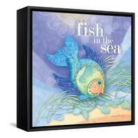 Fish in the Sea-Nancy Archer-Framed Stretched Canvas