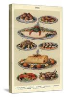 Fish, Isabella Beeton, UK-null-Stretched Canvas