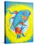 Fish, January 2021 (Oil Painting)-Maylee Christie-Stretched Canvas