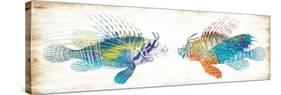 Fish Kiss-Milli Villa-Stretched Canvas