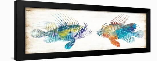 Fish Kiss-Milli Villa-Framed Art Print