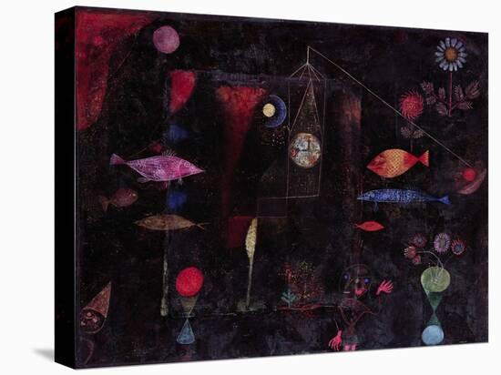 Fish Magic-Paul Klee-Stretched Canvas