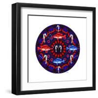 Fish Mandalas 53-David Sheskin-Framed Giclee Print