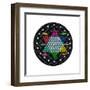 Fish Mandalas 63-David Sheskin-Framed Giclee Print