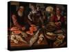 Fish Market, 1568-Joachim Beuckelaer or Bueckelaer-Stretched Canvas